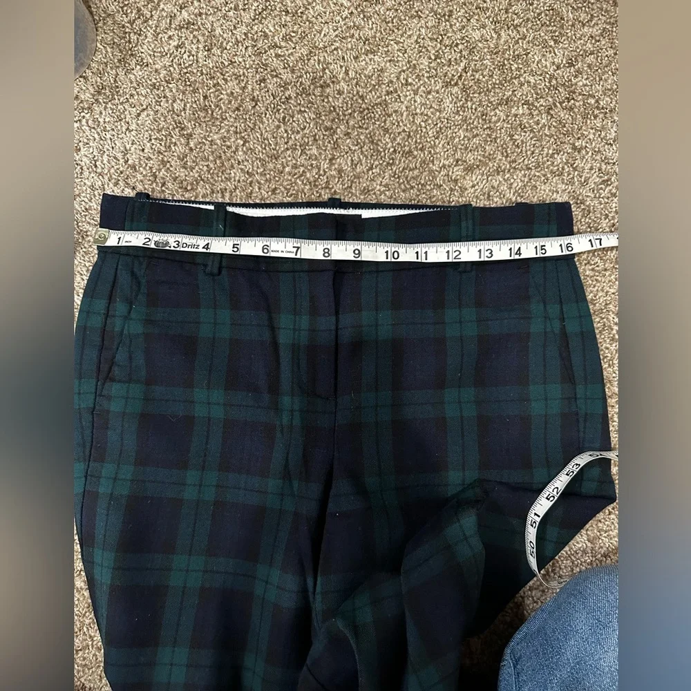 J. Crew Cameron Black Watch Tartan Pants - Picture 6 of 7